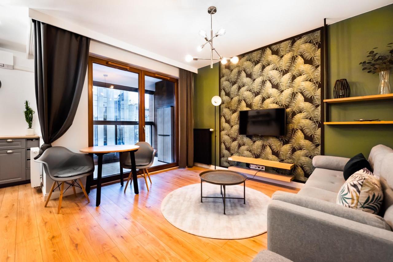Grzybowska Luxury Apartment Warschau Buitenkant foto