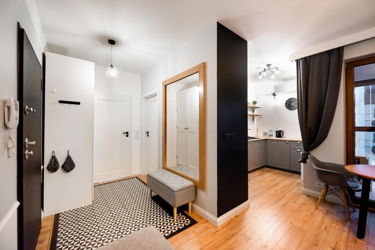 Grzybowska Luxury Apartment Warschau Buitenkant foto