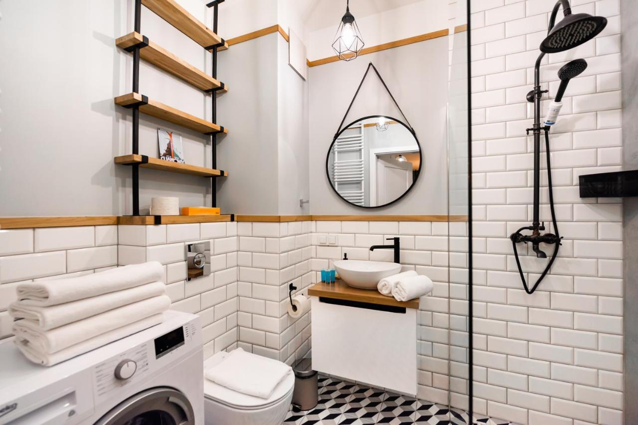 Grzybowska Luxury Apartment Warschau Buitenkant foto